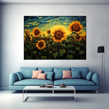Tableau Les Tournesols Peinture